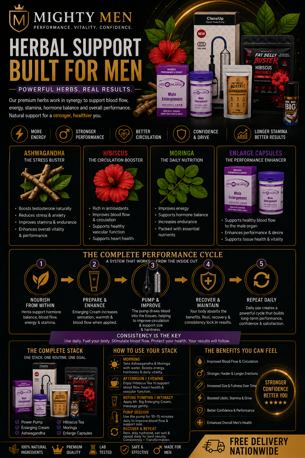 Mighty Men Complete Performance Stack